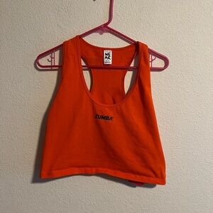 💃🏾 NWT Zumba Fitness Orange Women's Tank Top XL